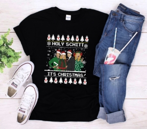 holy schitt it's christmas-PNG DIGITAL DOWNLOAD for sublimation or screens