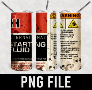 international harvester starting fluid-PNG DIGITAL DOWNLOAD for sublimation or screens