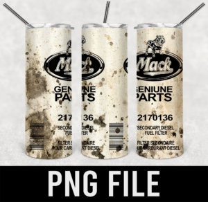 mack geniune parts filter-PNG DIGITAL DOWNLOAD for sublimation or screens