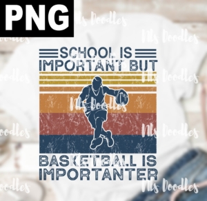 school is important but basketball is importanter