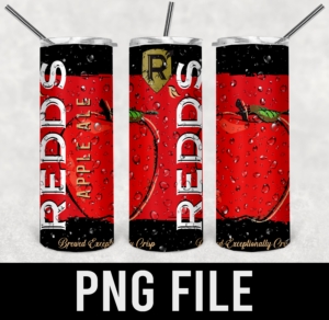 REDDS apple ale-PNG DIGITAL DOWNLOAD for sublimation or screens