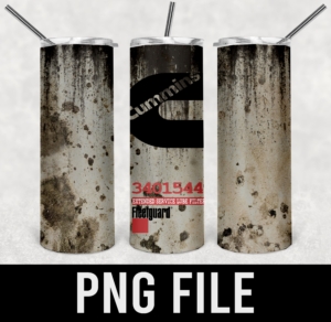 cummins fleetguard oil filter-PNG DIGITAL DOWNLOAD for sublimation or screens