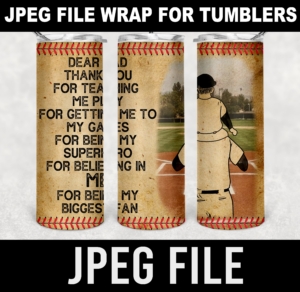 baseball dad letter-jpeg DIGITAL DOWNLOAD for sublimation or screens