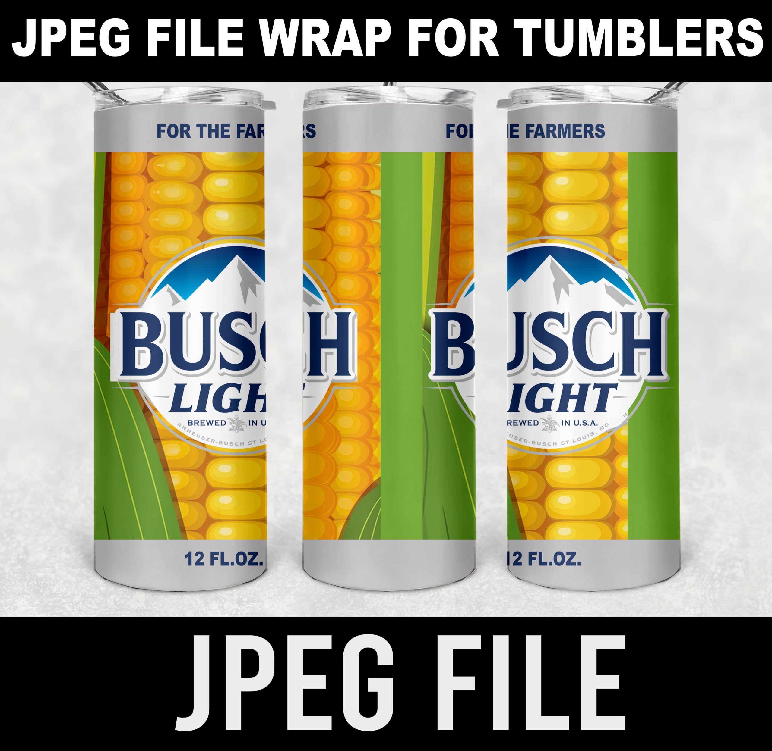 Busch light for the farmer-corn-PNG DIGITAL DOWNLOAD for sublimation or  screens – Nls doodles