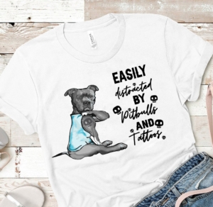 Easily distanced bu pitbulls and tattots