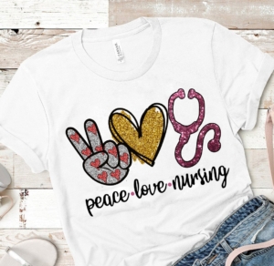 Peace love Nursing