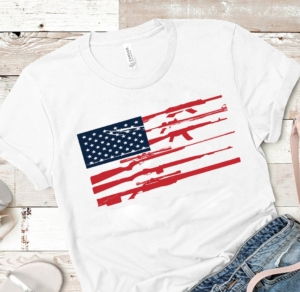 US Flag guns
