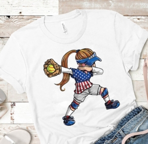 US Baseball Girl