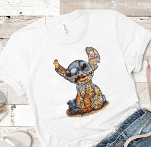 Stitch and disney characters-png file
