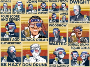 4th July-Vintage Bundle 18 File-PNG DIGITAL DOWNLOAD for sublimation or screens