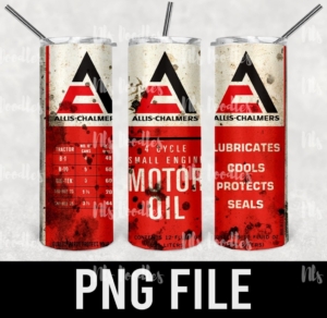 Allis-Chalmers Motor Oil-Png Digital Download For Sublimation Or Screens Png Design