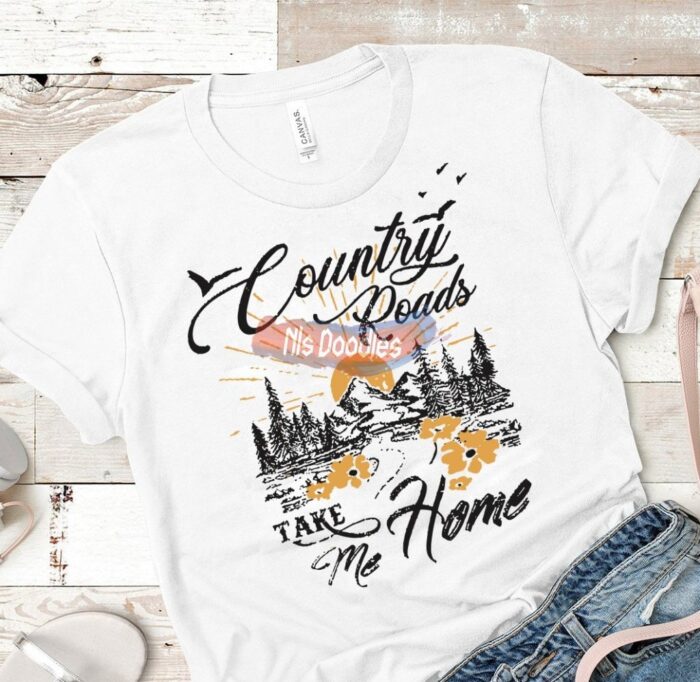 Country Roads Take Me Home Design