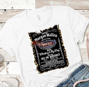 Morgan Wallen-Album Jack Daniels Label-Png Digital Download For Sublimation Or Screens Design