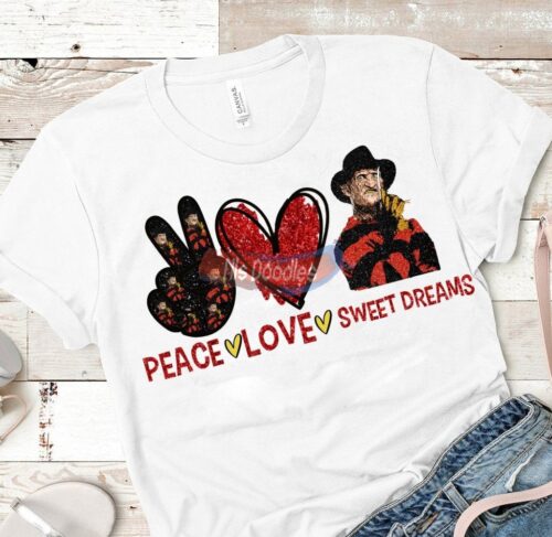 Peace Love Sweet Dreams-Png Digital Download For Sublimation Or Screens Design