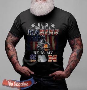 He is Just a Marine and he is my SON
