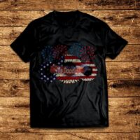 Us Sunflowers Fireworks Design