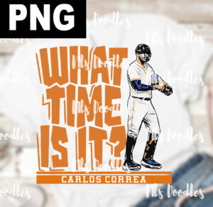 what time is it ?-carlos correa-png  DIGITAL DOWNLOAD for sublimation or screens
