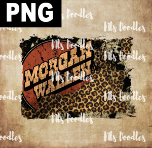 morgan wallen-cowhide-vintage leopard-PNG DIGITAL DOWNLOAD for sublimation