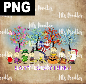 happy everything-charlie snoopy-native eagle-PNG DIGITAL DOWNLOAD for sublimation