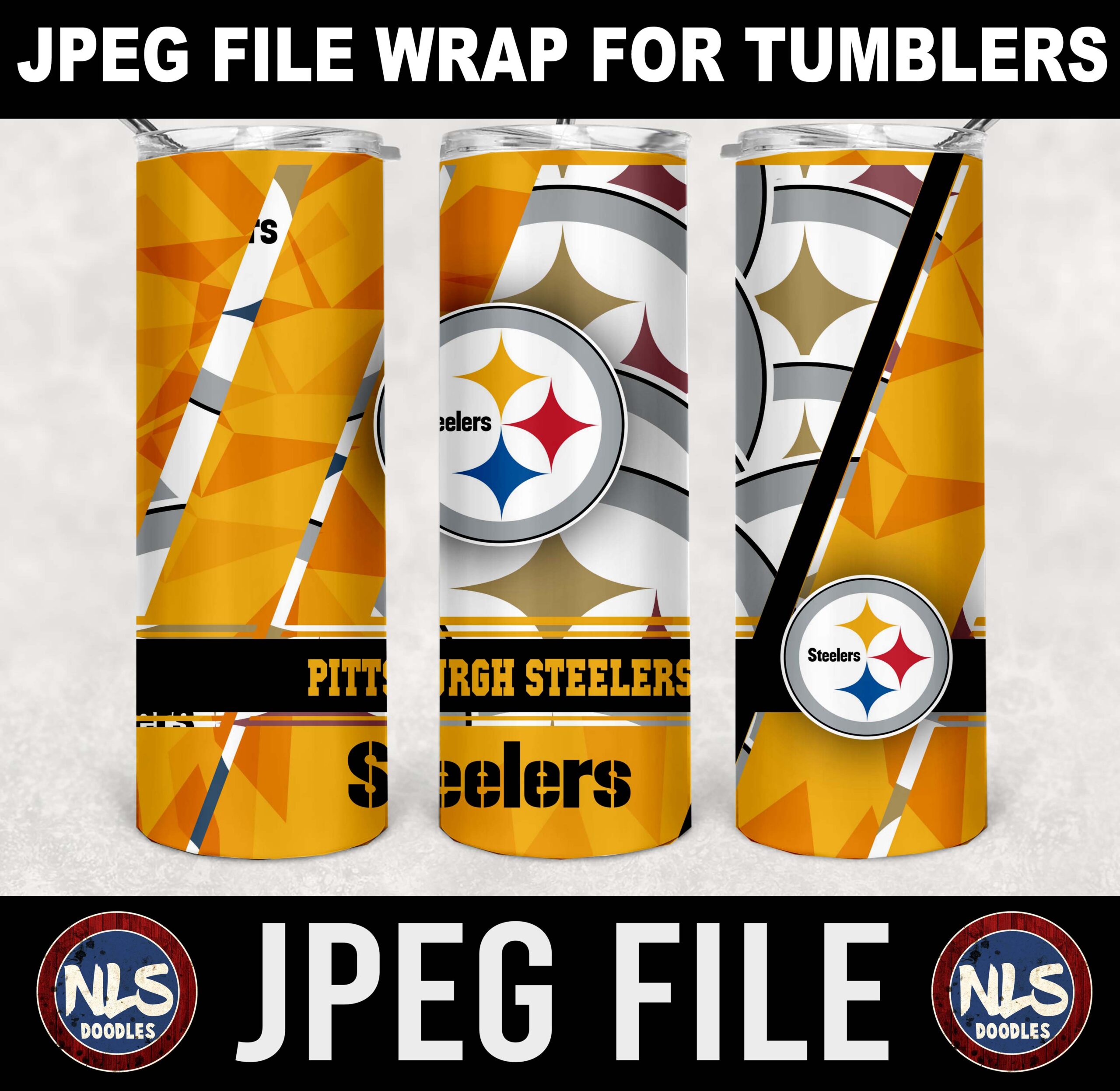 Pittsburgh Steelers Jack Daniel's Tumbler 