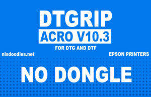 Acrorip 10.3 DTG and DTF Rip software-No USB Dongle