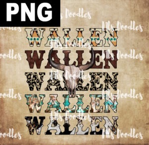 wallen-native leather cowhide and leopard prints-PNG DIGITAL DOWNLOAD for sublimation or screens