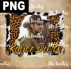 kayce dutton- cowhide and leopard-PNG DIGITAL DOWNLOAD for sublimation or screens