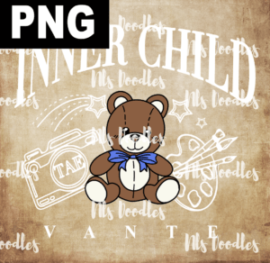 inner child vante PNG File DIGITAL DOWNLOAD for sublimation or screens