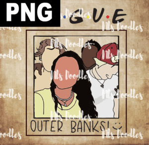 pogue outerbanks PNG File DIGITAL DOWNLOAD for sublimation or screens