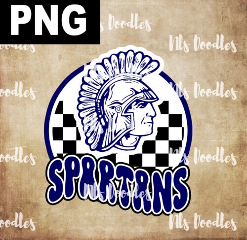 Custom school team mascot design -PNG File DIGITAL DOWNLOAD for sublimation or screens