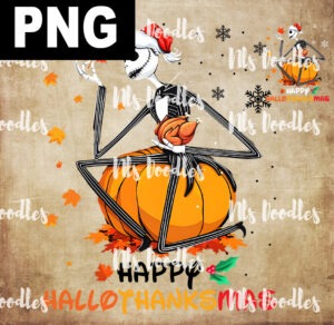 happy hallothanksmas jack-PNG File DIGITAL DOWNLOAD for sublimation or screens