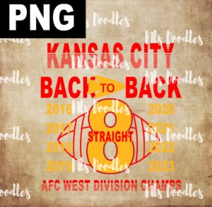 kansas city back to back afc west division champs-PNG File DIGITAL DOWNLOAD for sublimation or screens