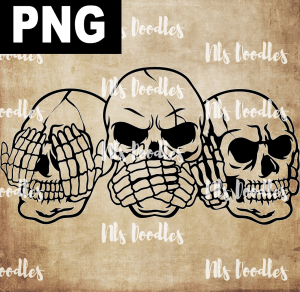 3MONKEY  PNG DIGITAL DOWNLOAD for sublimation or screens