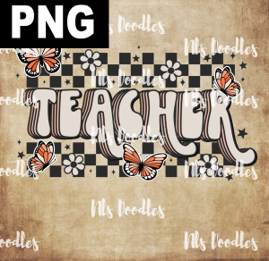 Chess Effect Teacher  PNG DIGITAL DOWNLOAD for sublimation or screens