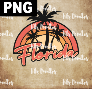 Florida  PNG DIGITAL DOWNLOAD for sublimation or screens