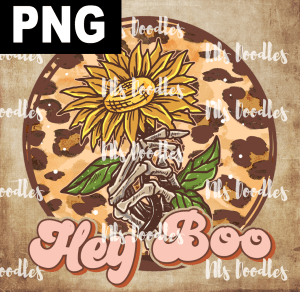 Hey Boo  PNG DIGITAL DOWNLOAD for sublimation or screens
