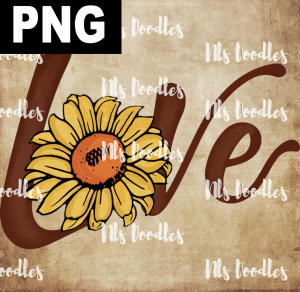 Love  PNG DIGITAL DOWNLOAD for sublimation or screens
