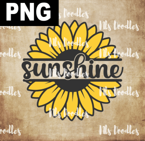 Sunshine  PNG DIGITAL DOWNLOAD for sublimation or screens