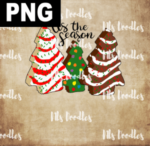 TIS THE SEASON TREES  PNG DIGITAL DOWNLOAD for sublimation or screens