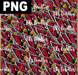 arizona-cardinals-logo - DIGITAL PATTERN DOWNLOAD for sublimation or screens