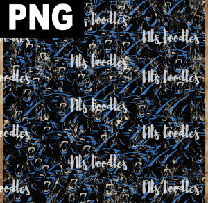 carolina-panthers-logo - DIGITAL PATTERN DOWNLOAD for sublimation or screens