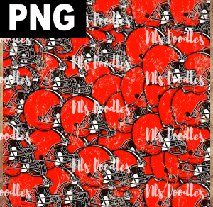 cleveland-browns-logo - DIGITAL PATTERN DOWNLOAD for sublimation or screens