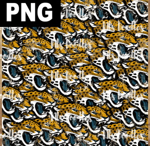 jacksonville-jaguars-logo - DIGITAL PATTERN DOWNLOAD for sublimation or screens