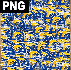 los-angeles-rams-logo - DIGITAL PATTERN DOWNLOAD for sublimation or screens