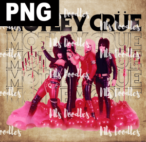 motley crue pink-DIGITAL DOWNLOAD for sublimation or screens