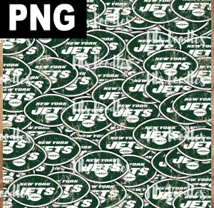new-york-jets-logo - DIGITAL PATTERN DOWNLOAD for sublimation or screens