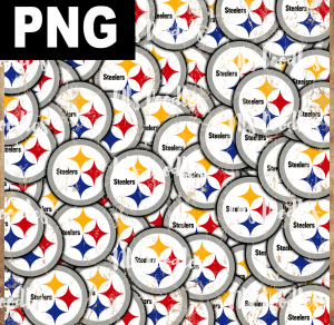 pittsburgh-steelers-logo - DIGITAL PATTERN DOWNLOAD for sublimation or screens