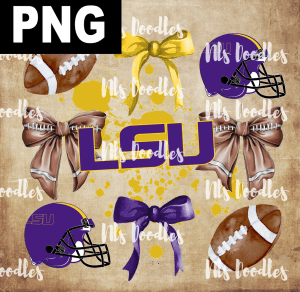 LSU_Tigers-SEC team watercolor-DIGITAL DOWNLOAD for sublimation or screens