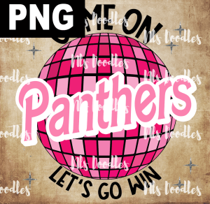 Panthers_Come_on_baribe_lets_go_win - PNG DIGITAL DOWNLOAD for sublimation or screens