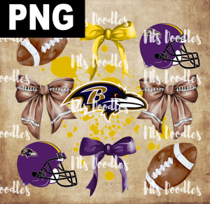 baltimore-ravens-logo-nfl team watercolor-DIGITAL DOWNLOAD for sublimation or screens